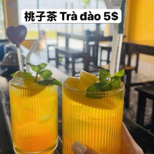 桃茶      PEACH TEA    TRÀ ĐÀO