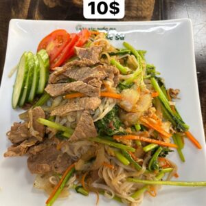 牛肉炒面 BEEF FRIED NODDLE MÌ XÀO BÒ