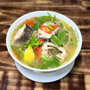 酸汤黑鱼 SOUR SNAKEHEAD FISH SOUP CANH CHUA CÁ LÓC