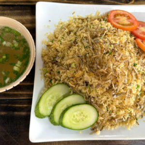 鱼炒饭 FISH FRIED RICE CƠM CHIÊN CÁ MẶN