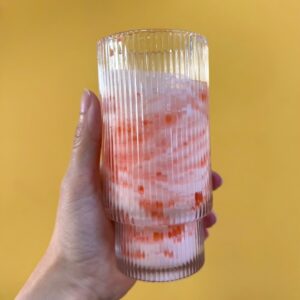 红芯番石榴酸奶  PINK GUAVA YOGURT SỮA CHUA ỔI HỒNG