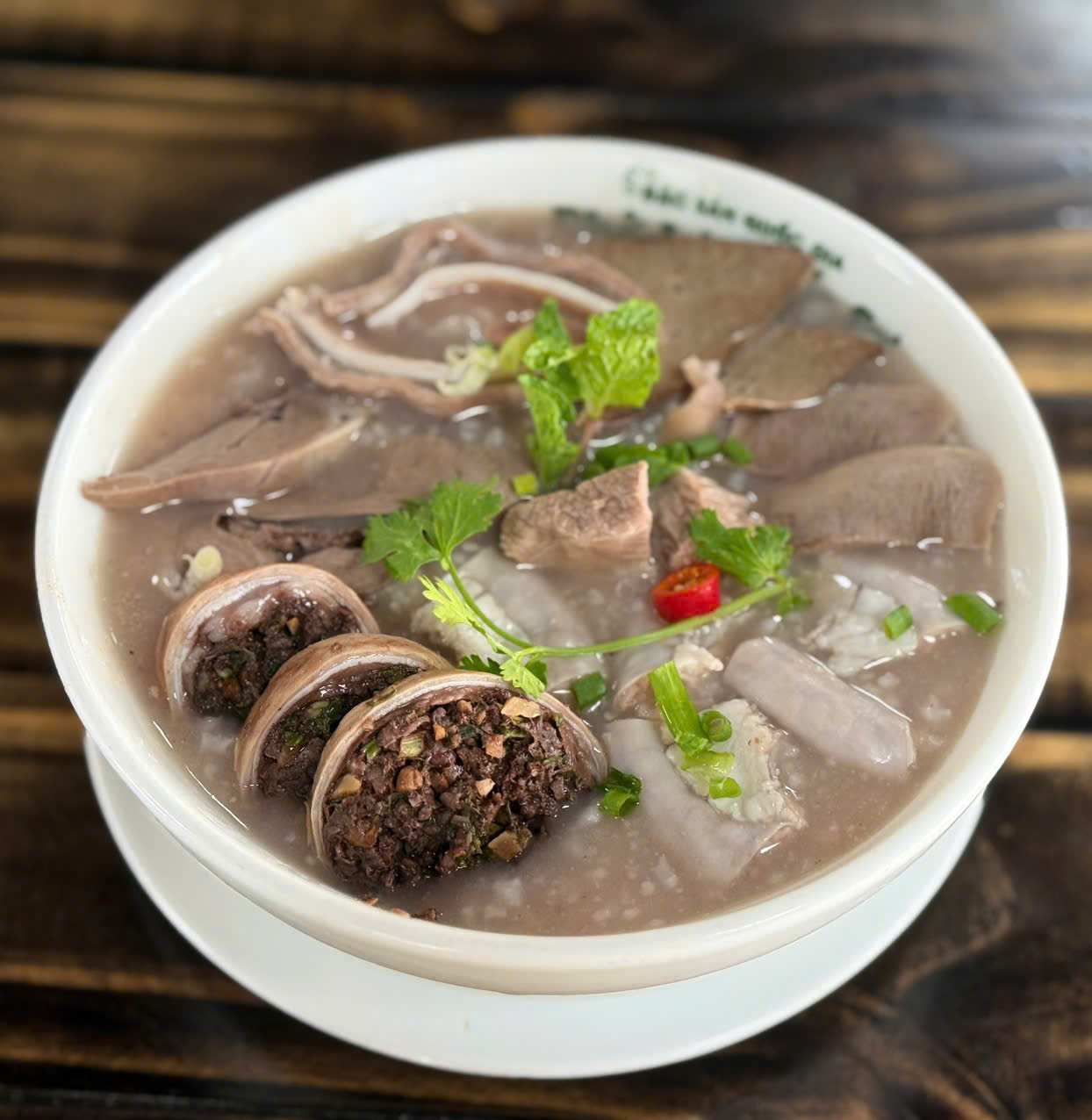 杂猪粥 ASSORTED PORK PORRIDGE CHÁO LÒNG