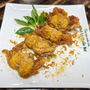 盐煎软壳蟹 SALTED SOFT-SHELL CRAB CUA LỘT RANG MUỐI